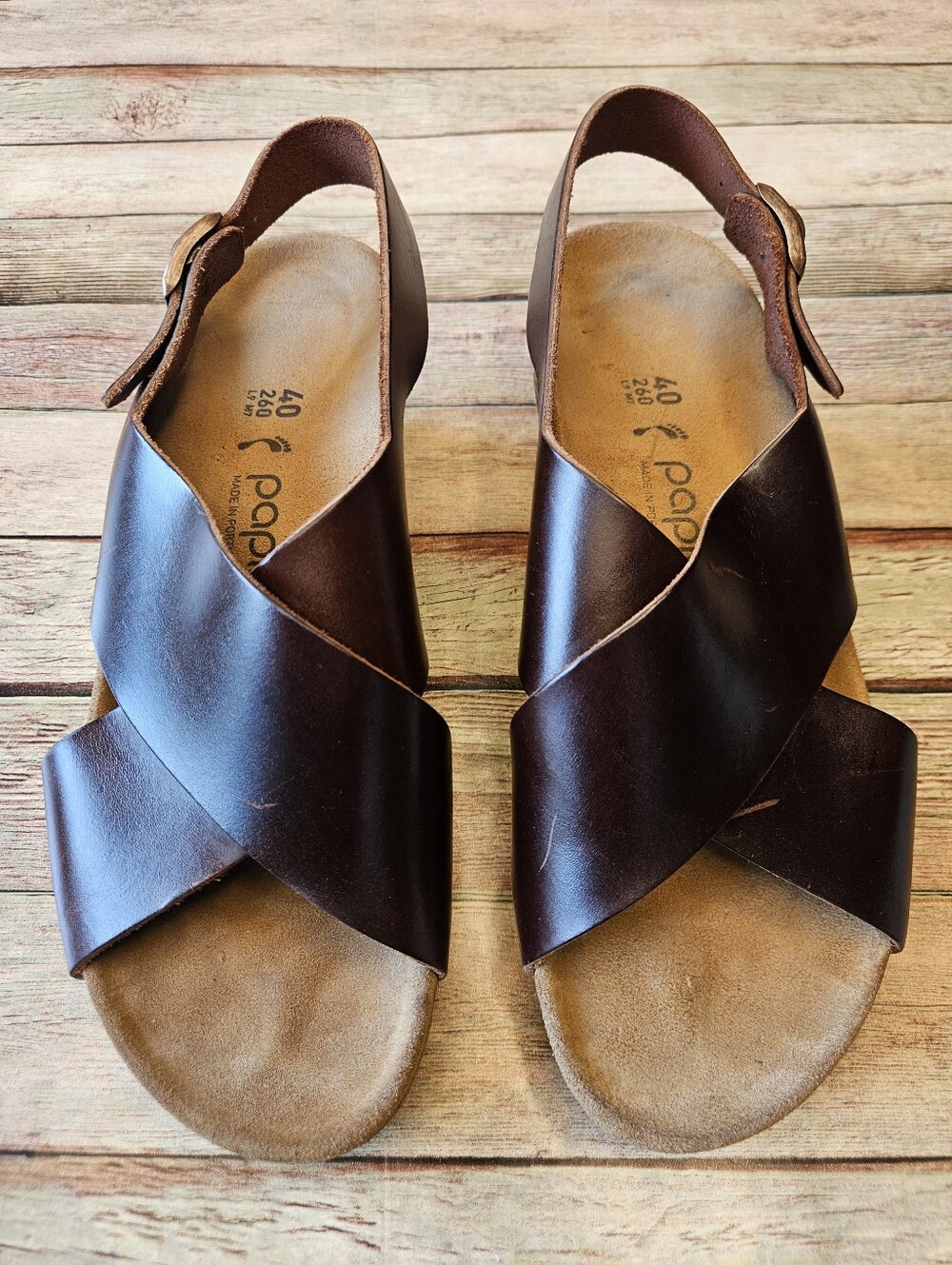 Papillio by Birkenstock Samira wedge sandals. Size 40